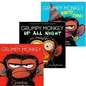 Grumpy Monkey 3 Hardcover Book Set